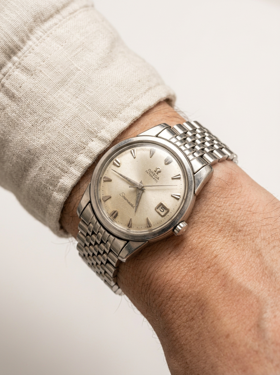 Lo stesso orologio al polso, generato in Studio